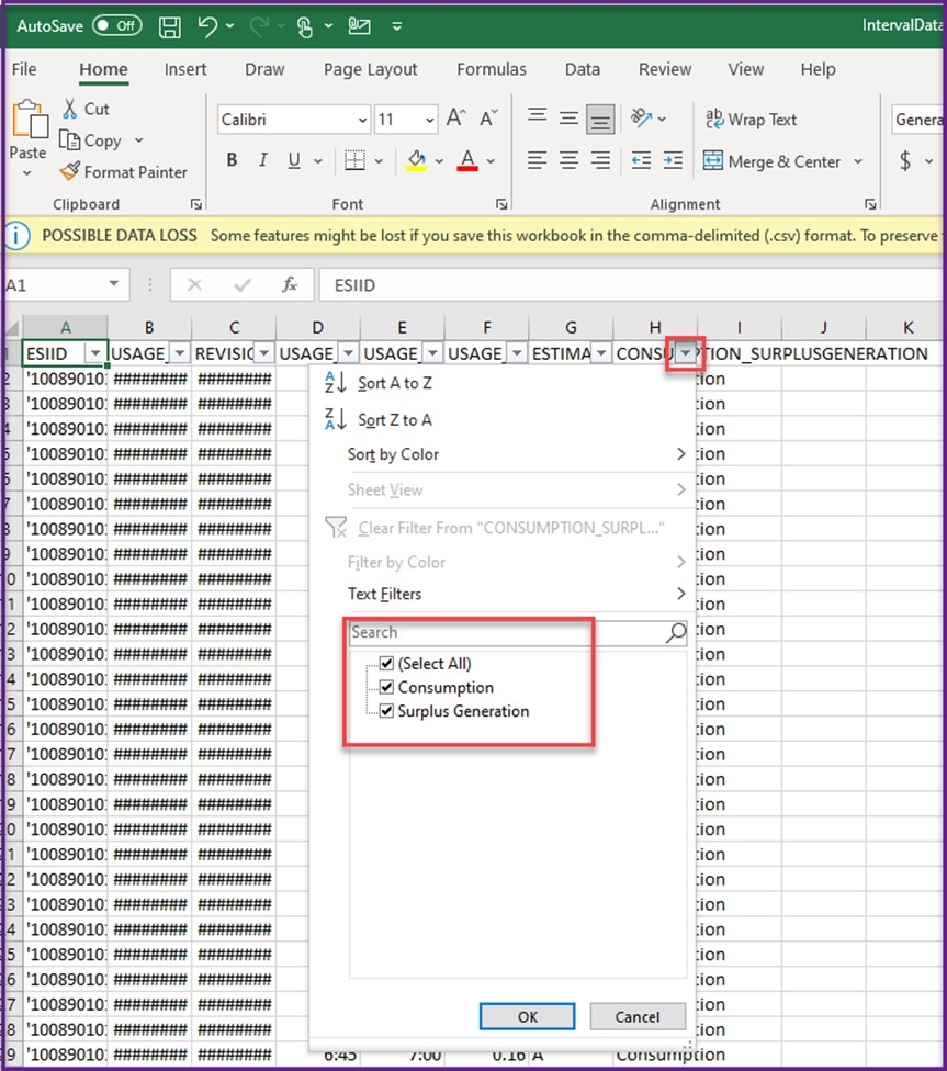 Consumption surplus generation