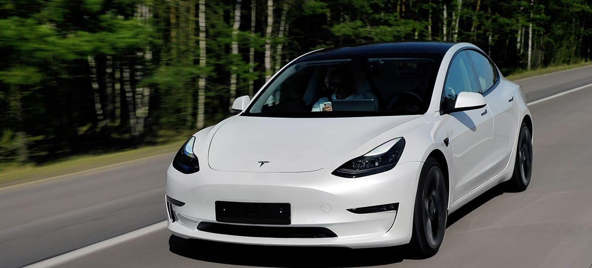 Tesla electric vehicle