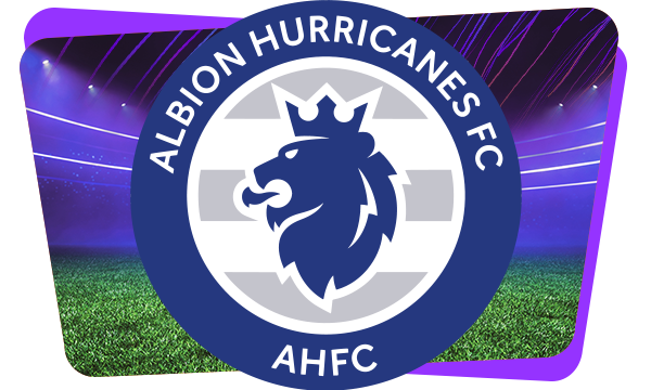 Albion Hurricanes FC Logo with Background