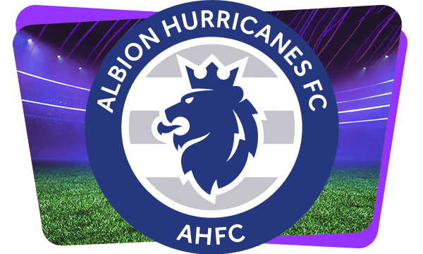 Albion Hurricanes FC Logo with Background