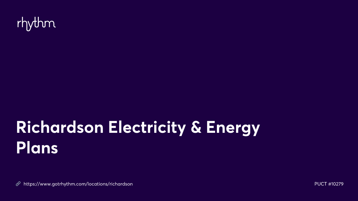 Richardson Electricity & Energy Plans